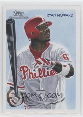 2010 Topps National Chicle - [Base] #37 - Ryan Howard by Ken Branch