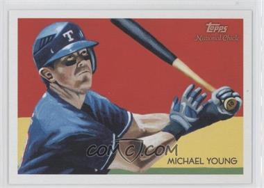 2010 Topps National Chicle - [Base] #39 - Michael Young by Paul Lempa