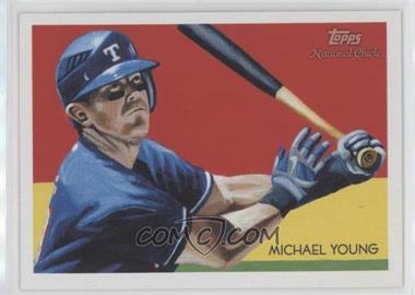 2010 Topps National Chicle - [Base] #39 - Michael Young by Paul Lempa