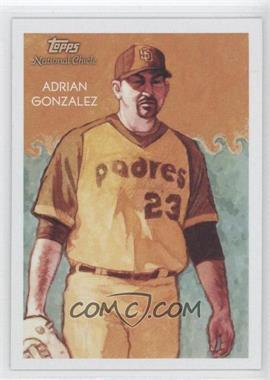 2010 Topps National Chicle - [Base] #49 - Adrian Gonzalez by Jeff Zachowski