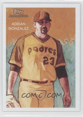 2010 Topps National Chicle - [Base] #49 - Adrian Gonzalez by Jeff Zachowski