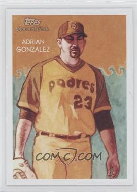 2010 Topps National Chicle - [Base] #49 - Adrian Gonzalez by Jeff Zachowski