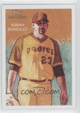 2010 Topps National Chicle - [Base] #49 - Adrian Gonzalez by Jeff Zachowski