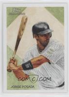 Jorge Posada by Mike Kupka