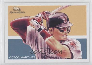 2010 Topps National Chicle - [Base] #76 - Victor Martinez by Dave Hobrecht