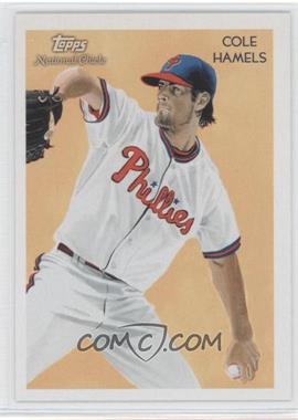 2010 Topps National Chicle - [Base] #92 - Cole Hamels by Ken Branch