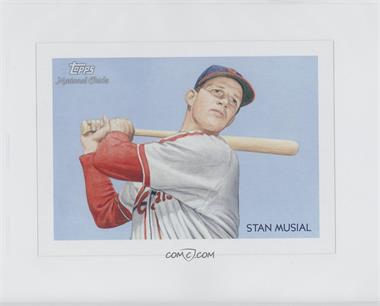 2010 Topps National Chicle - Box Loader Cabinet #NCC-SM - Stan Musial