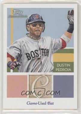 2010 Topps National Chicle - Relics - National Chicle Back #NCR-DP - Dustin Pedroia /199