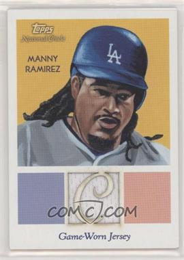 2010 Topps National Chicle - Relics - National Chicle Back #NCR-MR - Manny Ramirez /199