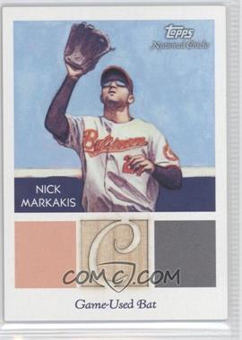 2010 Topps National Chicle - Relics - National Chicle Back #NCR-NM - Nick Markakis /199