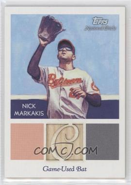 2010 Topps National Chicle - Relics - National Chicle Back #NCR-NM - Nick Markakis /199