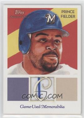 2010 Topps National Chicle - Relics - National Chicle Back #NCR-PF - Prince Fielder /199