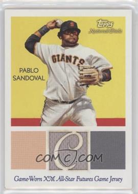 2010 Topps National Chicle - Relics #NCR-PS - Pablo Sandoval