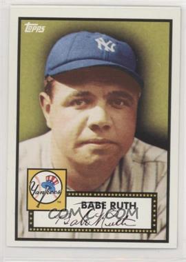 2010 Topps New York Yankees 27 World Series Titles - [Base] #YC1 - Babe Ruth