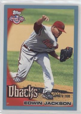 2010 Topps Opening Day - [Base] - Blue #108 - Edwin Jackson /2010