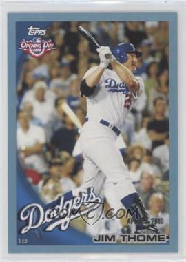 2010 Topps Opening Day - [Base] - Blue #130 - Jim Thome /2010