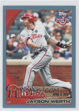 2010 Topps Opening Day - [Base] - Blue #166 - Jayson Werth /2010