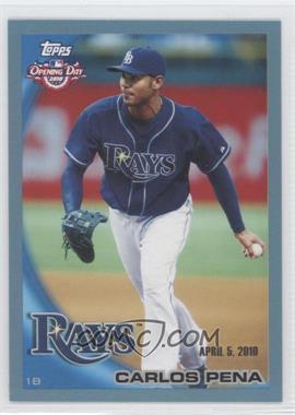 2010 Topps Opening Day - [Base] - Blue #168 - Carlos Pena /2010