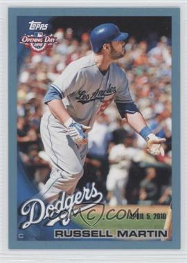 2010 Topps Opening Day - [Base] - Blue #170 - Russell Martin /2010