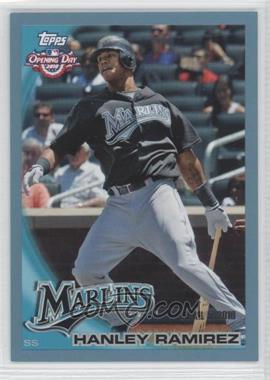 2010 Topps Opening Day - [Base] - Blue #179 - Hanley Ramirez /2010