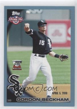 2010 Topps Opening Day - [Base] - Blue #52 - Gordon Beckham /2010