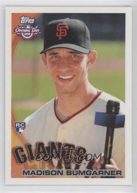 2010 Topps Opening Day - [Base] #209 - Madison Bumgarner