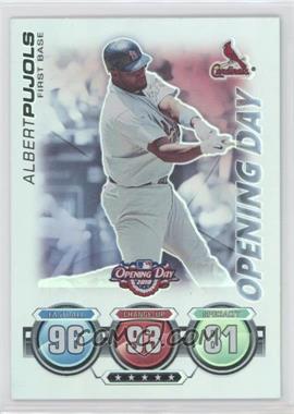 2010 Topps Opening Day - Topps Attax #_ALPU - Albert Pujols