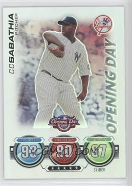 2010 Topps Opening Day - Topps Attax #_CCSA - CC Sabathia