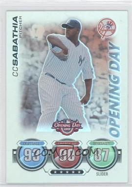 2010 Topps Opening Day - Topps Attax #_CCSA - CC Sabathia