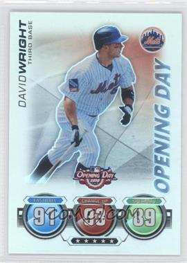 2010 Topps Opening Day - Topps Attax #_DAWR - David Wright