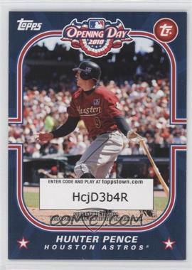 2010 Topps Opening Day - ToppsTown Code Cards #TTS13 - Hunter Pence