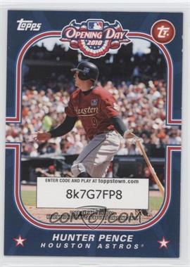 2010 Topps Opening Day - ToppsTown Code Cards #TTS13 - Hunter Pence