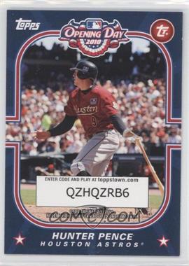 2010 Topps Opening Day - ToppsTown Code Cards #TTS13 - Hunter Pence