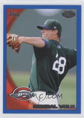 2010 Topps Pro Debut - [Base] - Blue #285 - Kendal Volz /369