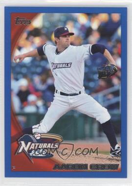 2010 Topps Pro Debut - [Base] - Blue #287 - Aaron Crow /369