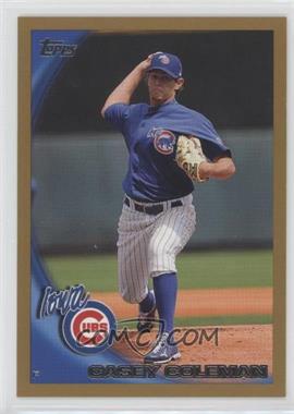 2010 Topps Pro Debut - [Base] - Gold #340 - Casey Coleman /50