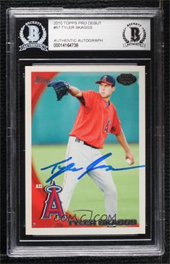 2010 Topps Pro Debut - [Base] #57 - Tyler Skaggs [BAS BGS Authentic]