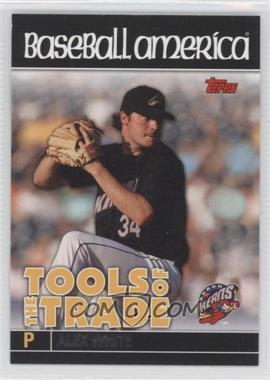 2010 Topps Pro Debut - Baseball America Tools of the Trade #TT39 - Alex White