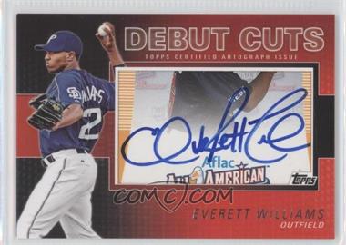 2010 Topps Pro Debut - Debut Cuts Cut Autographs #DC-EW - Everett Williams /106