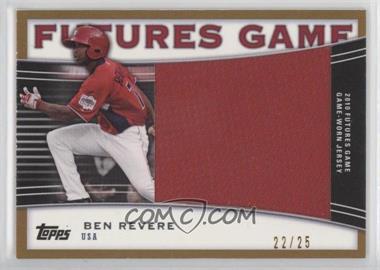 2010 Topps Pro Debut - Futures Game Relics - Gold #FGR-BR - Ben Revere /25