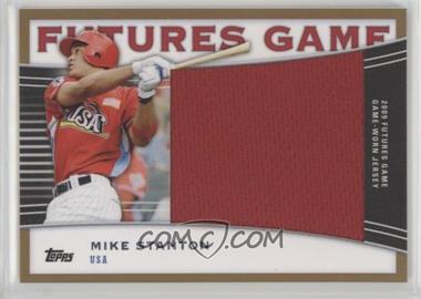 2010 Topps Pro Debut - Futures Game Relics - Gold #FGR-MS - Mike Stanton /25