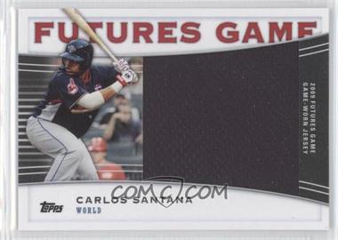 2010 Topps Pro Debut - Futures Game Relics #FGR-CS - Carlos Santana /139