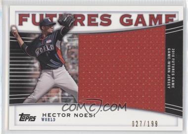 2010 Topps Pro Debut - Futures Game Relics #FGR-HN - Hector Noesi /199