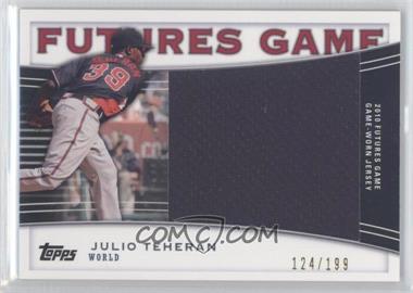 2010 Topps Pro Debut - Futures Game Relics #FGR-JT.2 - Julio Teheran /199