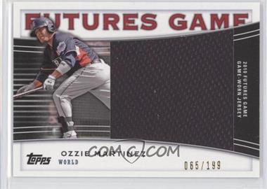 2010 Topps Pro Debut - Futures Game Relics #FGR-OM - Ozzie Martinez /199