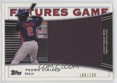 2010 Topps Pro Debut - Futures Game Relics #FGR-PC - Pedro Ciriaco /199