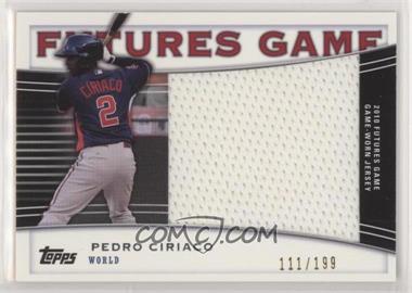 2010 Topps Pro Debut - Futures Game Relics #FGR-PC - Pedro Ciriaco /199