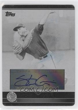 2010 Topps Pro Debut - Prospect Autographs - Printing Plate Black #PDA-SG - Steve Garrison /1