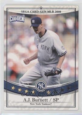 2010 Topps Sega Card-Gen - [Base] - Japanese #J10-123 - A.J. Burnett