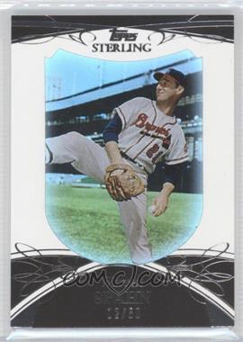 2010 Topps Sterling - [Base] - White #136 - Warren Spahn /50